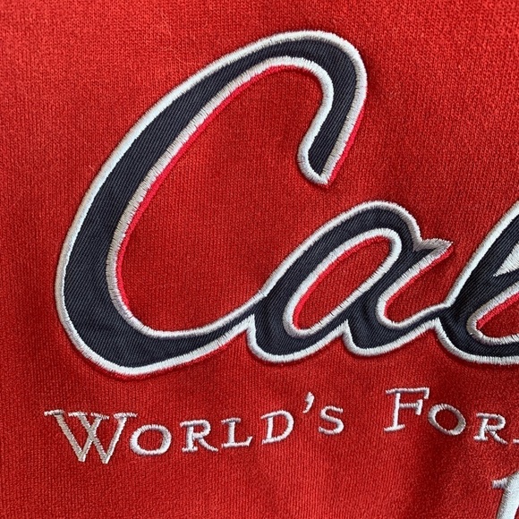 Cabela’s Hoodie Sweatshirt Mens Size Large Tall Since 1961 Embroidered - Picture 6 of 6